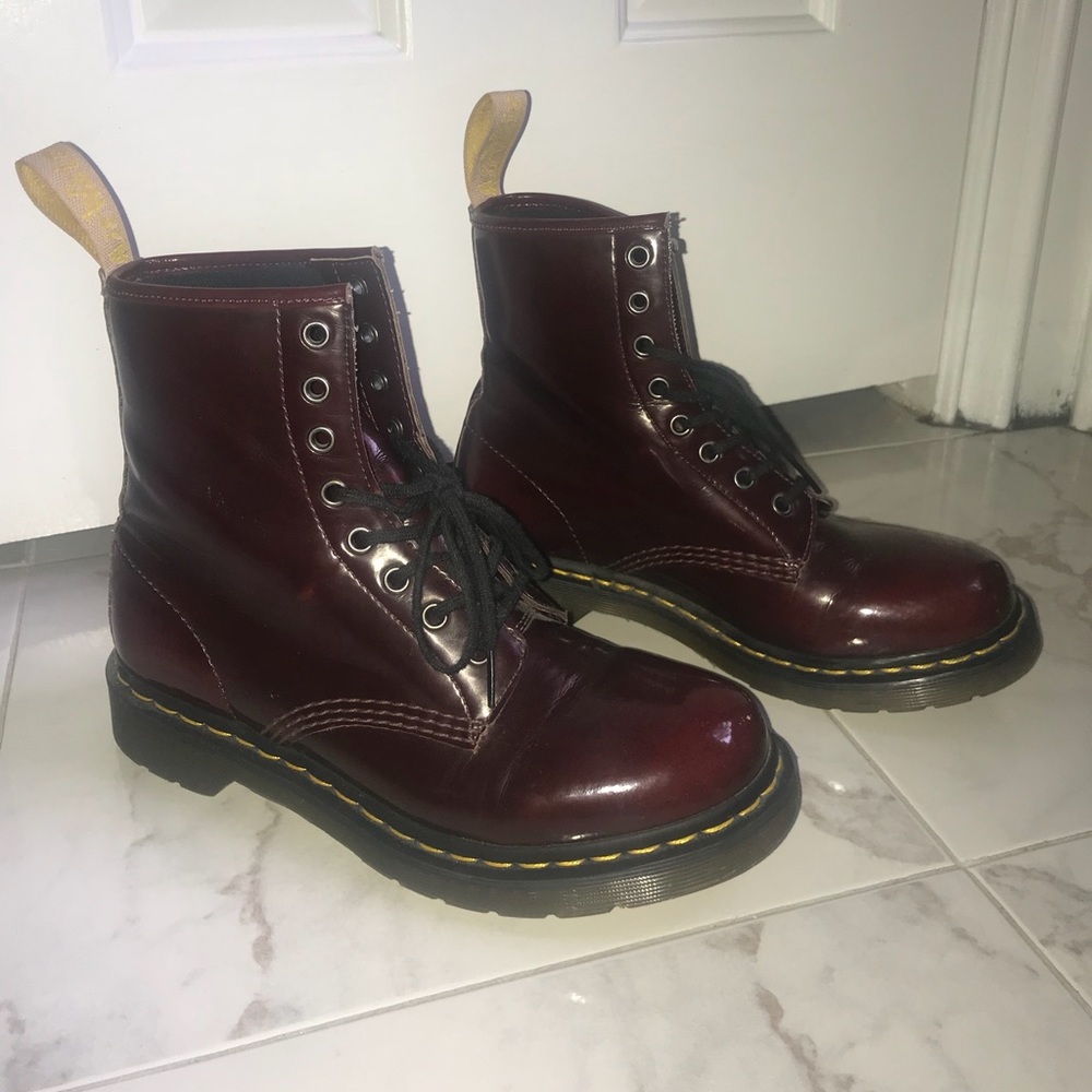 Dr. Martens Cherry Red Women’s Boots